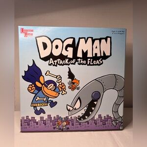 Dog Man Attack of the Fleas Board Game